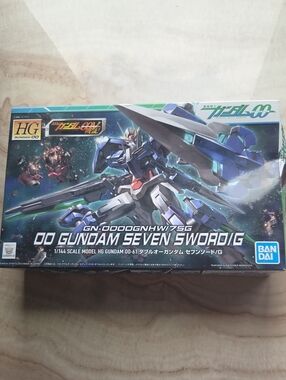 2010 Bandai HG Gundam 00 Seven Sword/G 1/144 Scale Model